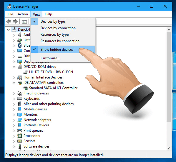 cd-rom non può apparire in Windows 7